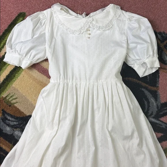 VINTAGE HANDMADE DRESS - Picture 3 of 10